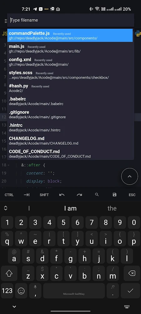 Screenshot