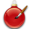 Christmas Ornaments and Tree D