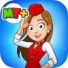 My Town Airport games for kids [unlocked]