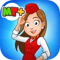 My Town Airport games for kids [unlocked]