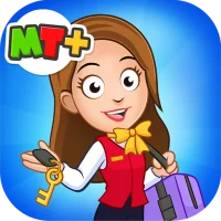 My Town Hotel Games for kids [unlocked]