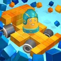 Out of Brakes - Blocky Racer [mод: unlocked]