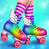 Roller Skating Girls Dance on Wheels