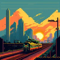 Train. Station. Railroad. [Money mod]