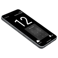 Huge Lock Screen Clock